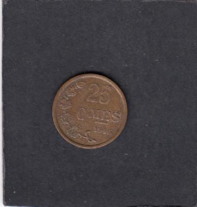 Beschrijving: 25 Centimes 